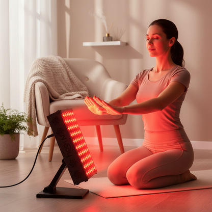 Nestora LED Red Light Therapy Panel – Professional Full-Body Light Therapy for Skin, Recovery & Wellness